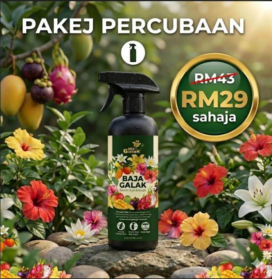 1 Botol MRGALAK (500ml X 1)