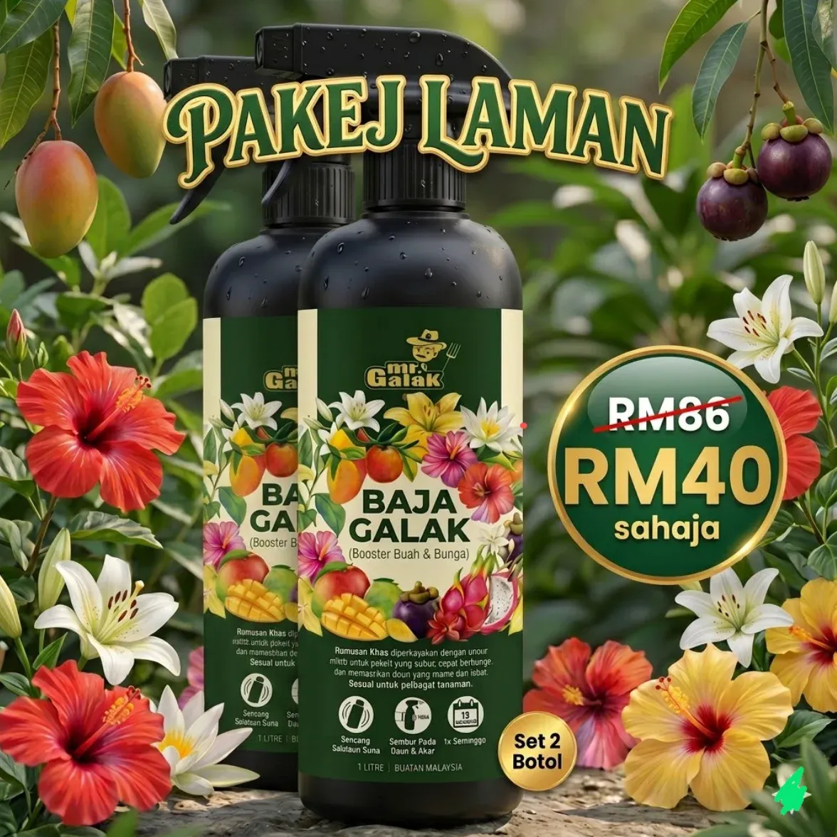 2 Botol MRGALAK (500ml X 2)