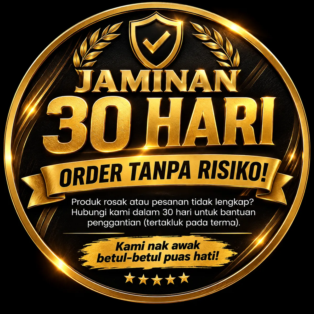 Jaminan 30 Hari