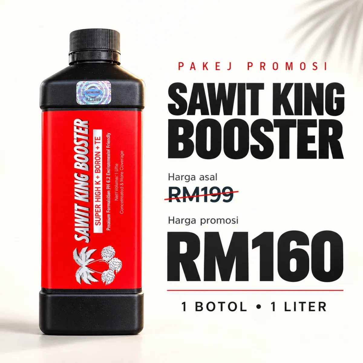 1 Botol Sawit King Booster