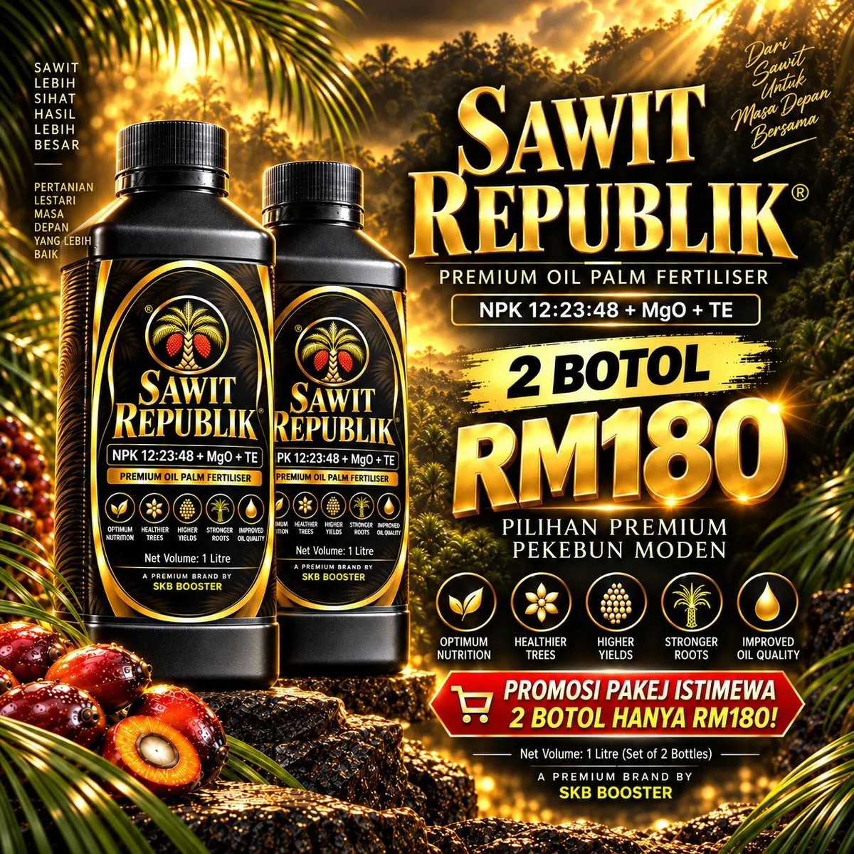 2 Botol Sawit Republik