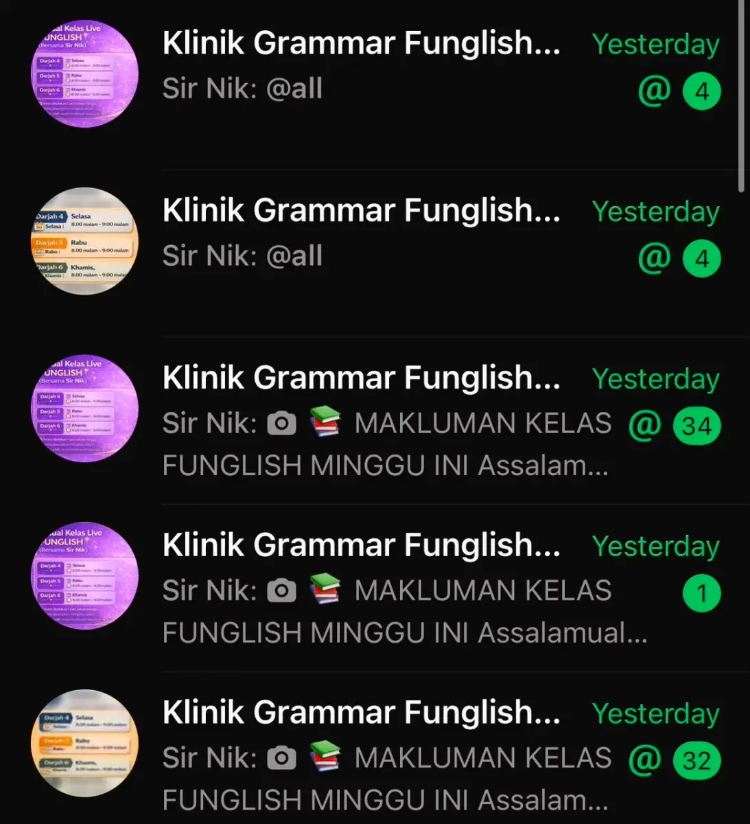 Group Sokongan