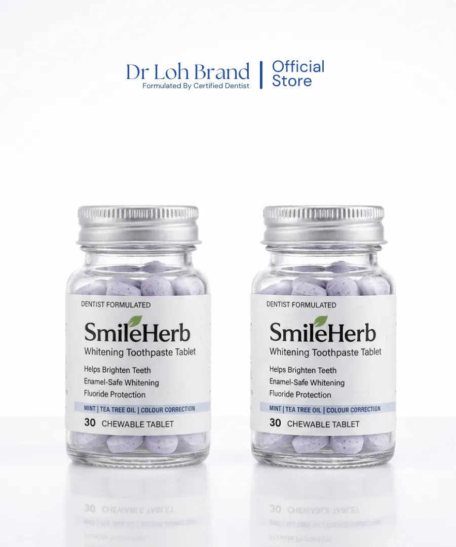 PAKEJ DUO SMILEHERB WHITENING SET